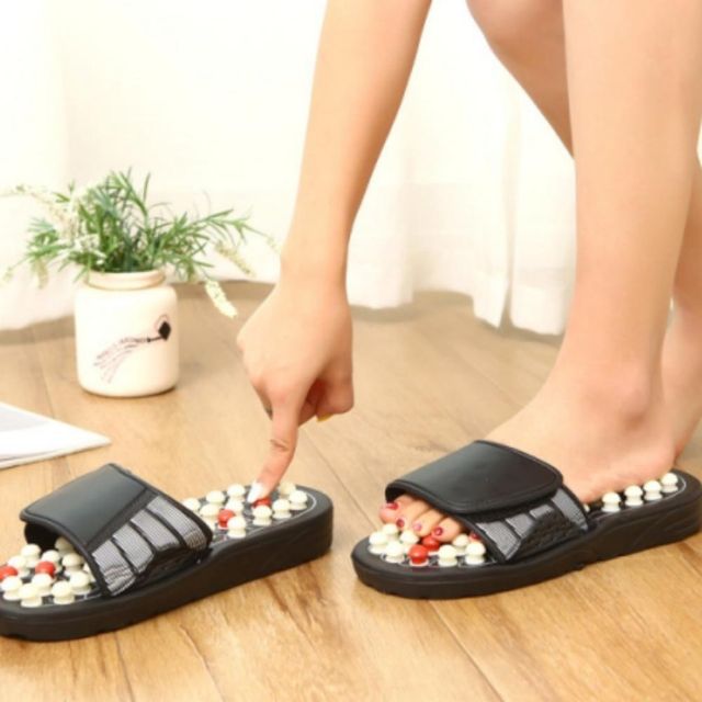 사무실 실내 지압 슬리퍼 쿠션 발지압 회사 실내화
