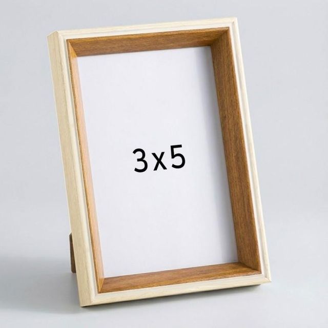 탁상 용 사진 3x5 액자 아이보리 운 4x6 인테리어