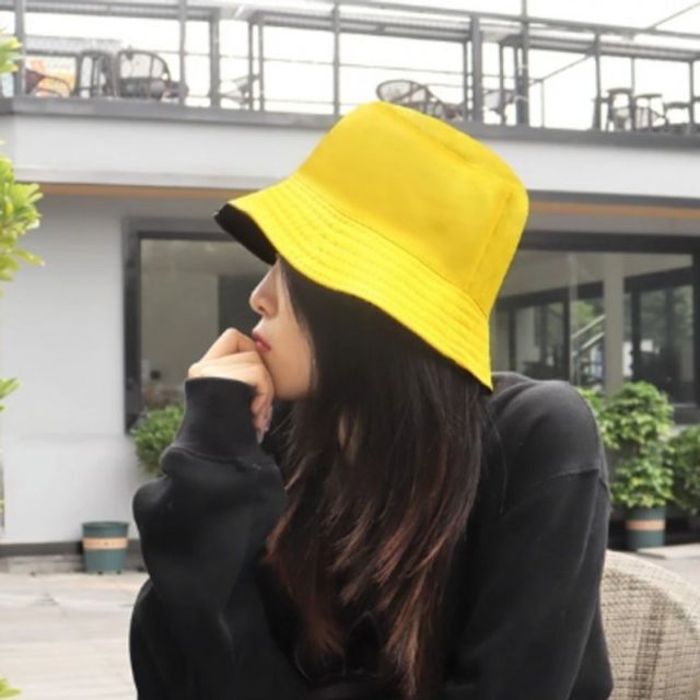 양면 벙거지 모자 여성 데일리 햇모자