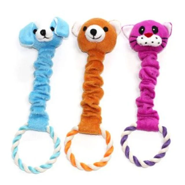 강아지 인형 동물 쫄쫄이 TOY 1개 임의배송 치석제거 기능