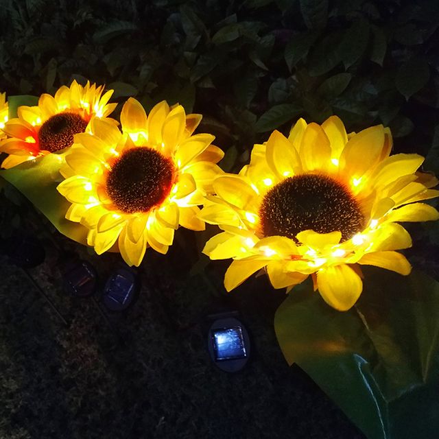 LED 정원등 조명 해바라기 꽃조명