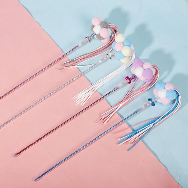 키밍 고양이 낚시대 애완용품 장난감 캣 놀이