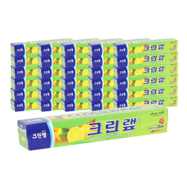 크린랩 30cmX20m 50개입 BOX 주방랩 포장랩