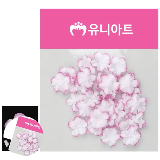 조화꽃장식 인테리어조화꽃 싸리꽃 흰색 보라