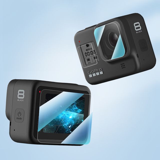 액션캠 고프로 8 호환 렌즈 액정 LCD 화면 보호 필름