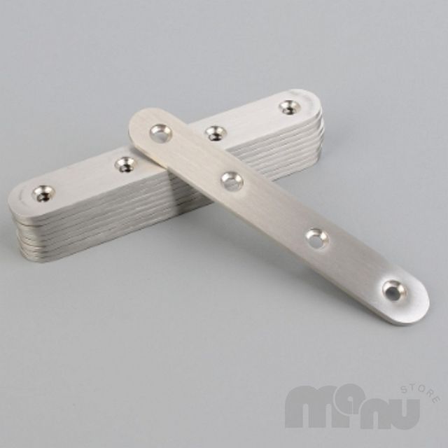 연결보강용철물 스텐일자평철 10P 일자형 다목적 평철 122mm