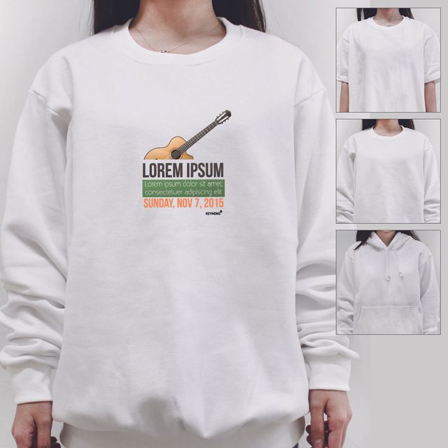 키밍 lorem ipsum 티셔츠 후드 맨투맨 반팔 - 미니멀한 베이스 아이템