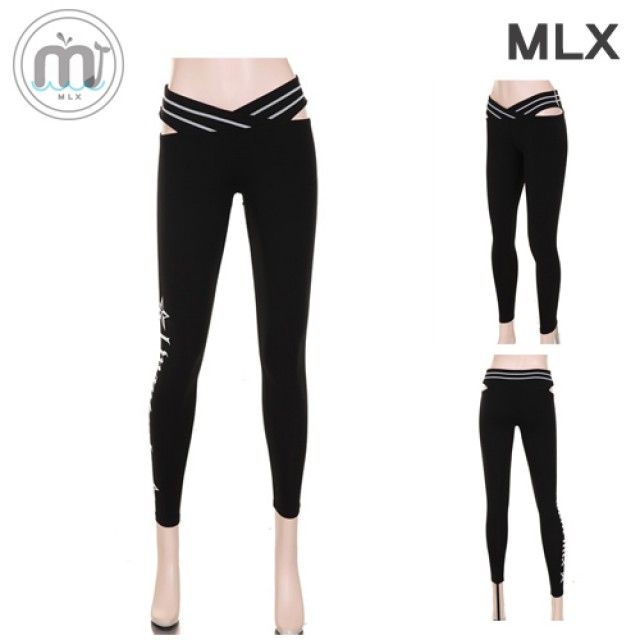 (MLX) 여자 레깅스 하이웨스트 유니크 레깅스 요가복-DM_418