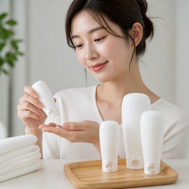 화장품 용기 튜브형 리필 공병 휴대용 여행 화장품케이스 뷰티소품