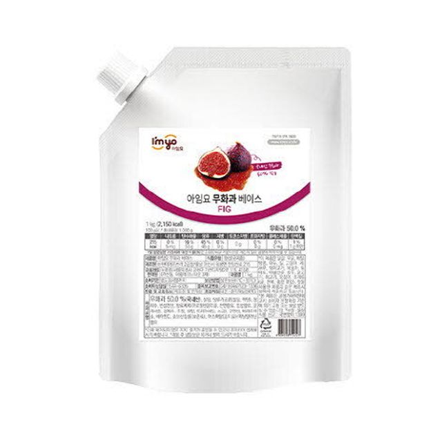 아임요 무화과 베이스 1kg 카페 음료 액상 농축액