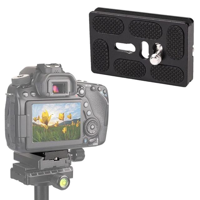 촬영 퀵슈 플레이트 60mm 브라켓 카메라 DSLR 삼각대 스탠드