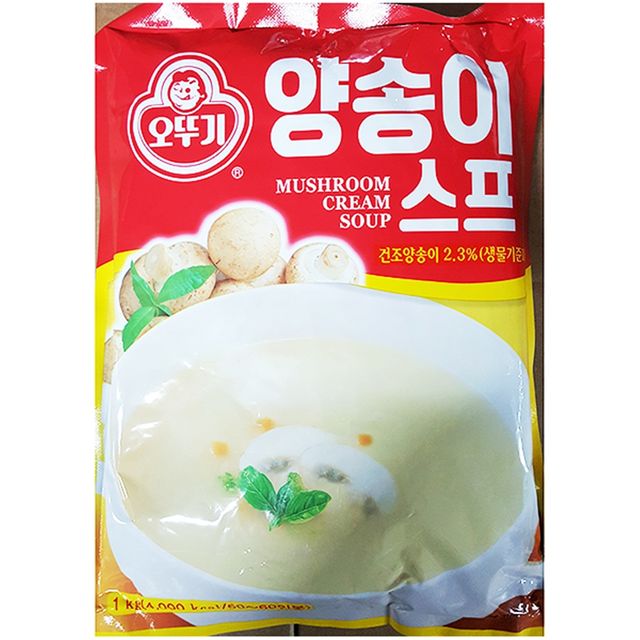 식재료 양송이스프 오뚜기 1K - 부드러운 버섯 풍미의 간편식