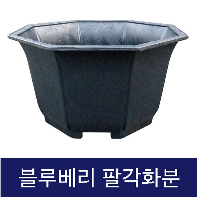 고무다라팔각화분 블루베리 포트화분 묘목포트 고무다라이화분