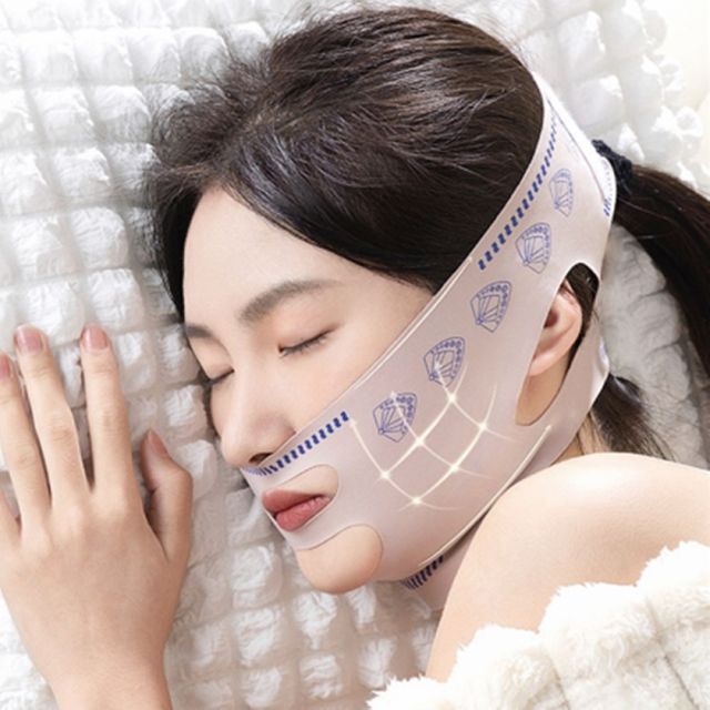 스트랩 얼굴 이중턱 밴드 처짐방지 여성 브이라인 얼