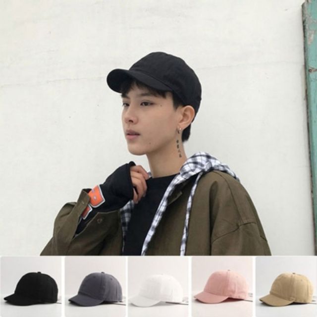 남자 여자 볼캡 패션 미니 짧은 챙 모자