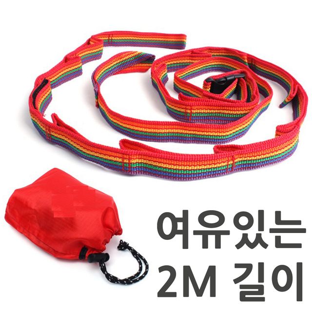 캠핑 빨래줄 소품걸이 다용도스트랩 야외 차박 등산