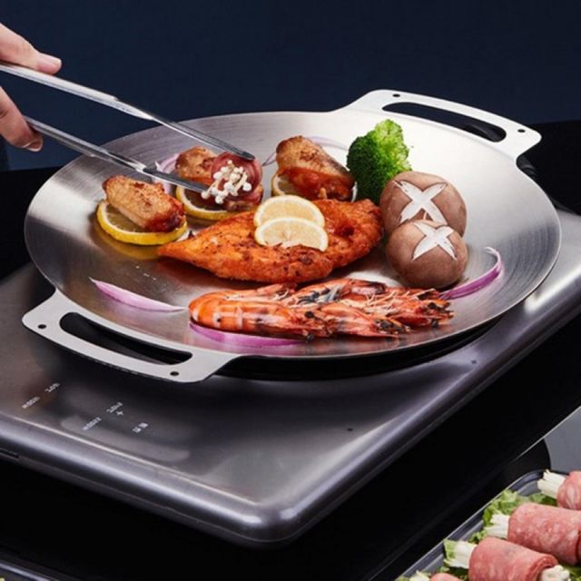 스텐 그리들 33cm 고기 구이 판 불판