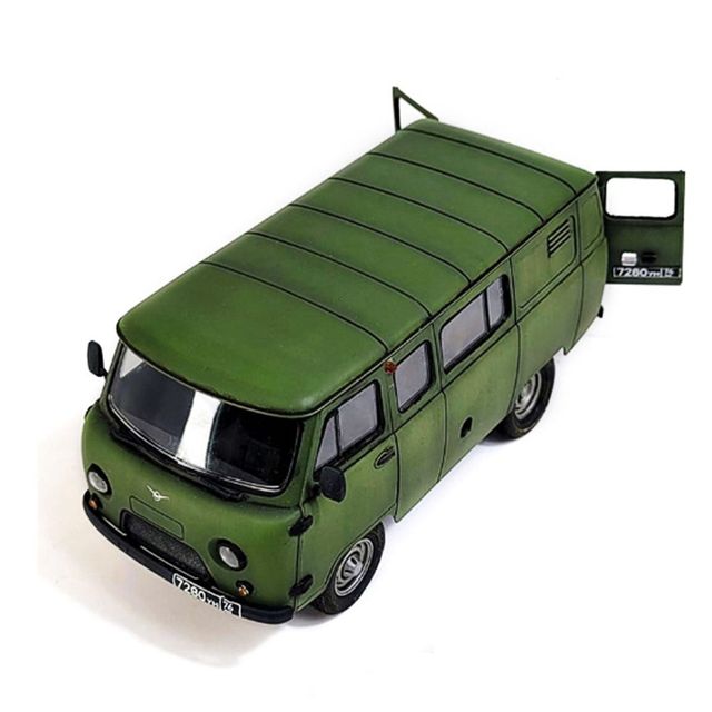 UAZ 3909 밴 장난감 피규어 모형 승합차