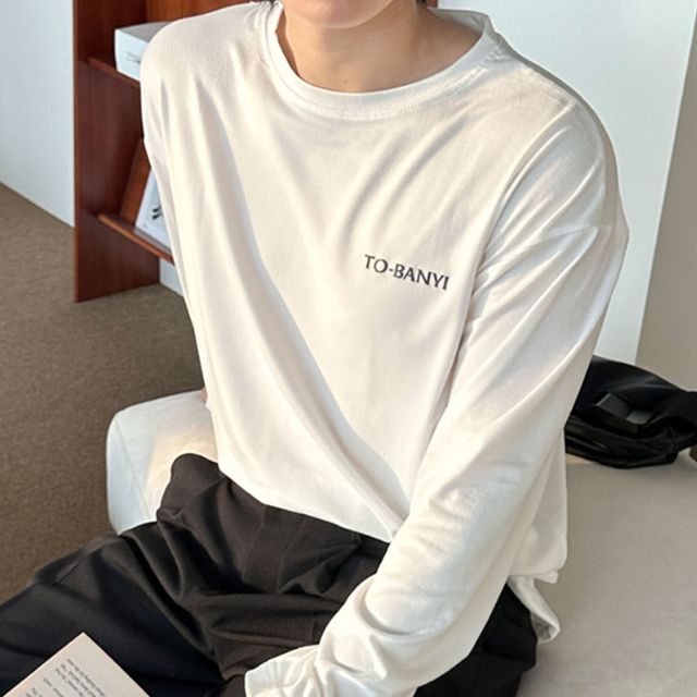 긴팔 롱슬리브 이너 레이어드 긴팔티 티셔츠