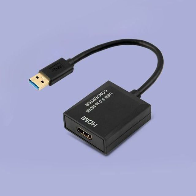 HDMI USB 젠더 영상신호 컨버터 3.0 연장 변환