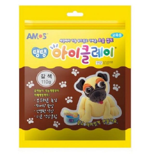 5000 탱탱아이클레이 110g 갈색