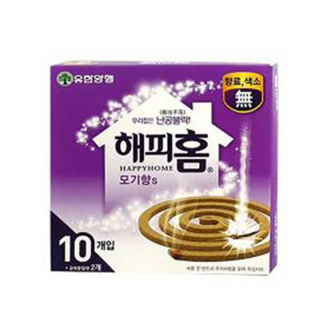 샤인빈 모기향 10매입 모기차단 벌레차단 무향