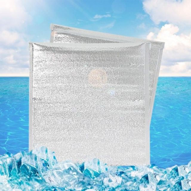 35x35cm 간편 은박 보냉봉투 접착식 50p세트 보냉팩