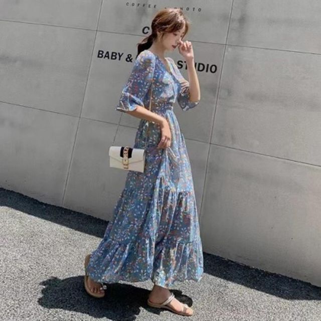 가을 가성비 여름 모임 모임룩 여성원피스 데일리 면