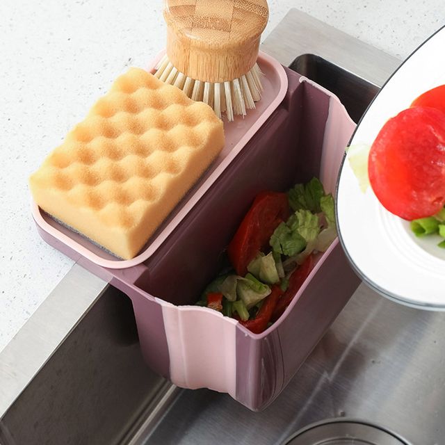 수세미 거치대 주방쓰레기통 음쓰통