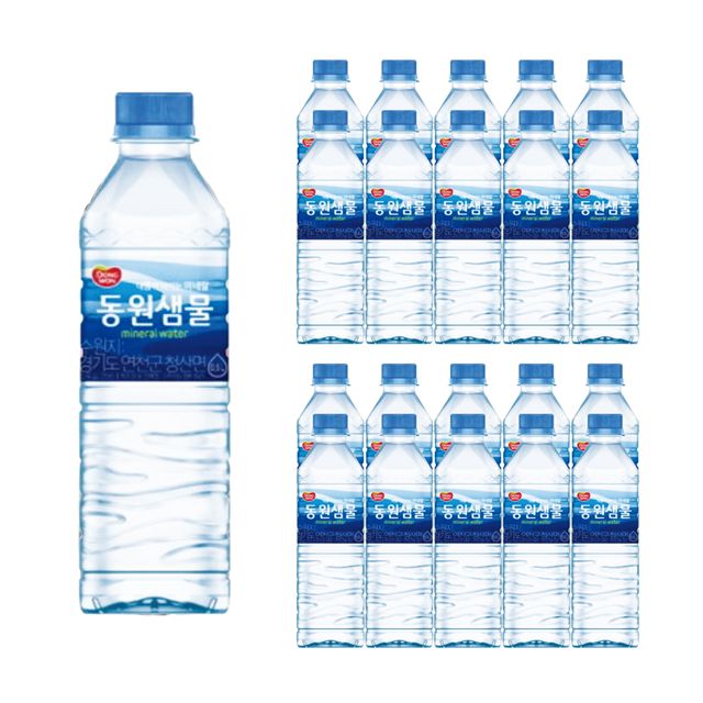 동원샘물 500ml x 20개/미니생수 먹는 물 식수 음료