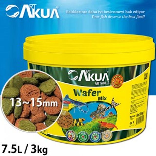 쉬림프 가재 플레코 전용사료 새우 7.5L 고단백 먹이