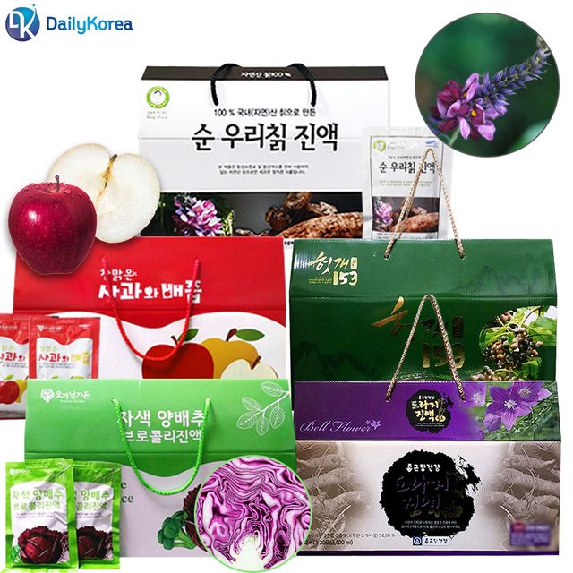 양배추즙/헛개즙/도라지즙/사과즙/배즙/칡즙 건강즙