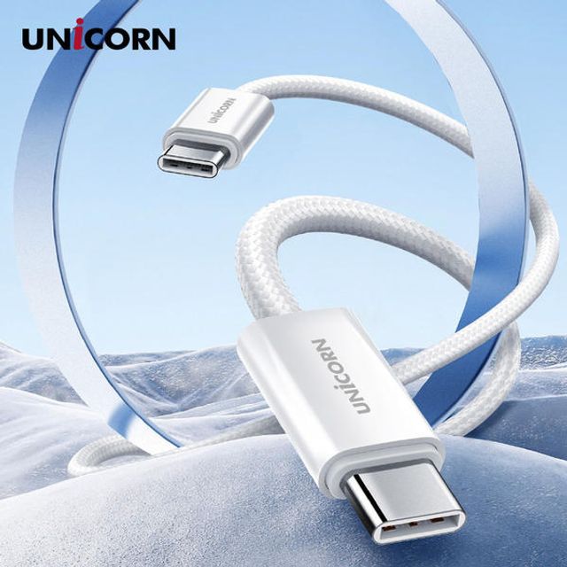 유니콘 PLC-2M65W USB C to C타입 65W초고속 충전 데이터 케이블