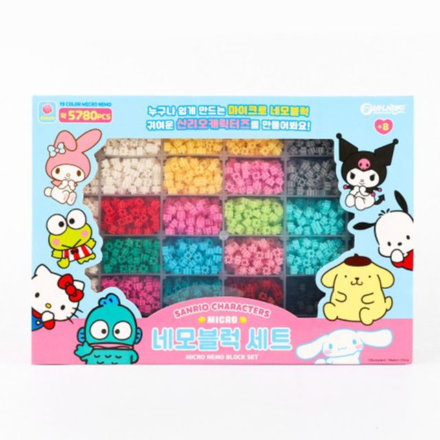 블록 바니랜드 산리오 마이크로 네모블럭 세트