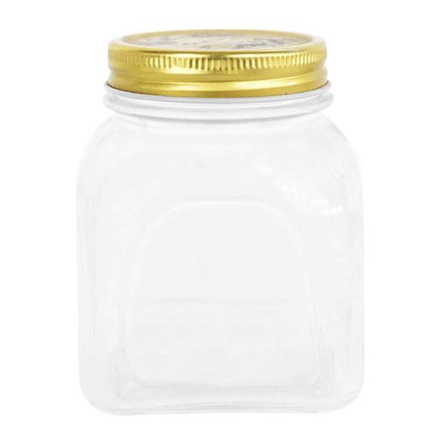 파사바체 밀폐용기 500ml 유리 잼병 소스 보관 용기