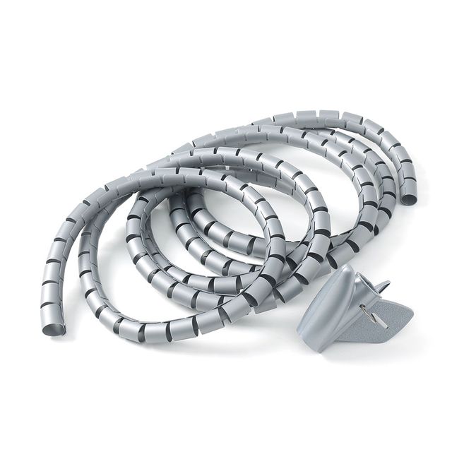 3M 스피드 전선정리 스네이크 커버 2p(22mm) 그레이