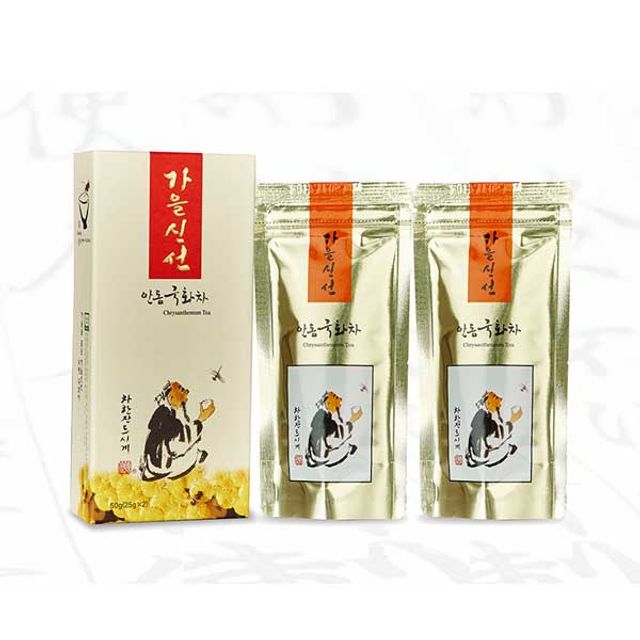 가을신선 국화차 50g 전통차 전통수제차 - 진한 향과 부드러운 맛의 건강 차