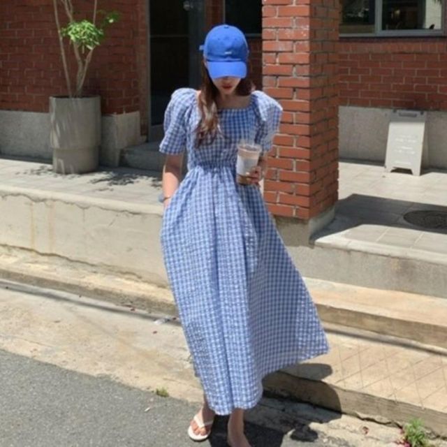 모임 신상 여성원피스 대학생 편안한 롱원피스 정장