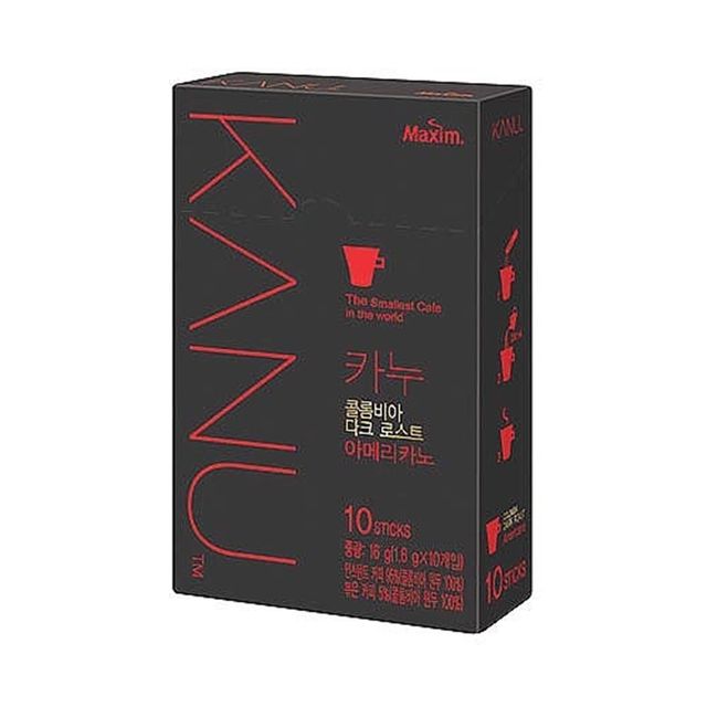 카누 콜롬비아 다크로스트 아메리카노 1.6g 10T 커피
