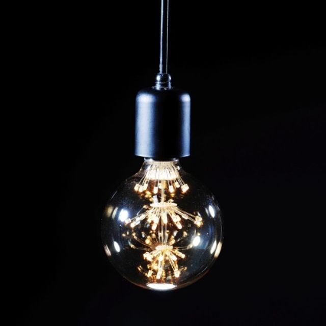 LED 에디슨 눈꽃 전구 다마 램프 볼구 G95