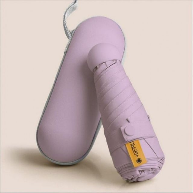 초경량 접이식 미니 양우산 UV차단 암막 양산 자외선 차단 우산 케이스