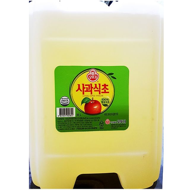업소용 식당 식자재 주방 재료 오뚜기 사과식초 18L