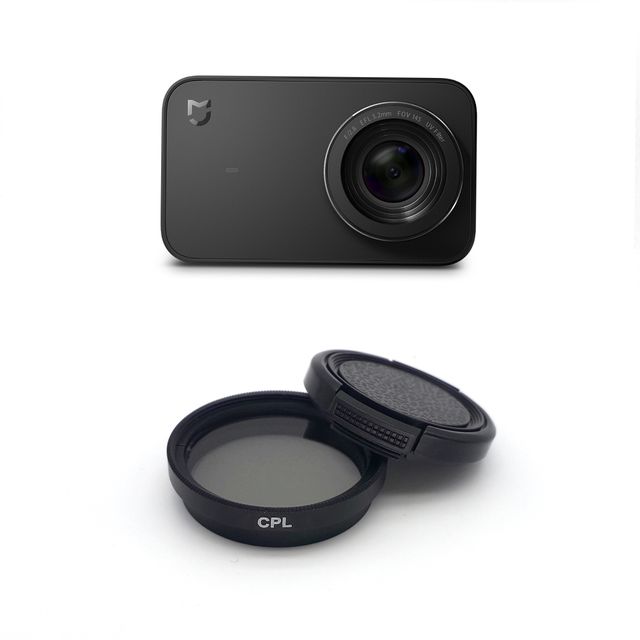 미지아 4K 액션캠 호환 렌즈 편광 샤오미 보호캡 CPL 필터 37mm
