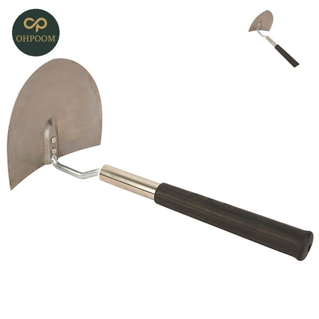 미장고대 미장도구 고무삽렝가고대 스테인리스 180x150x1 대 손잡이 240mm 1EA