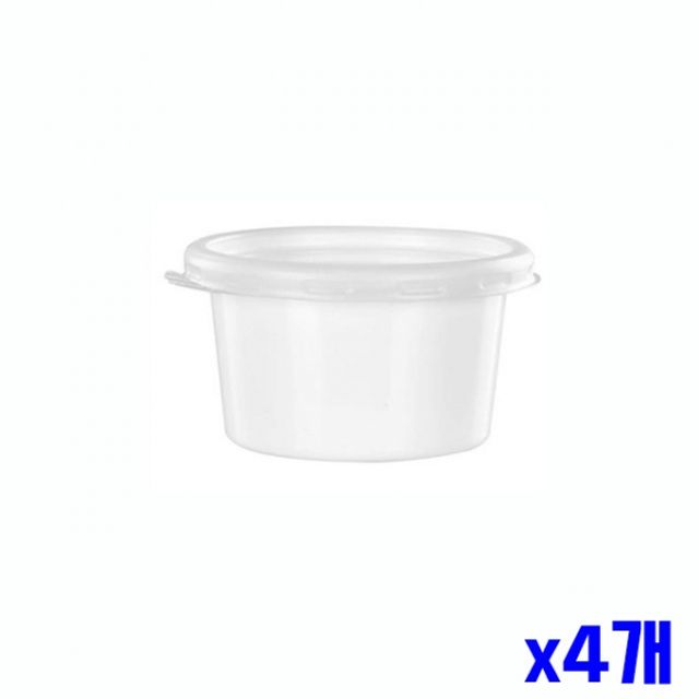 일회용 소스컵 80ml, 100개입 포장용기