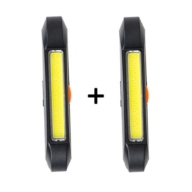 자전거 LED 경고등 COB BAR 자전거후미등 1+1