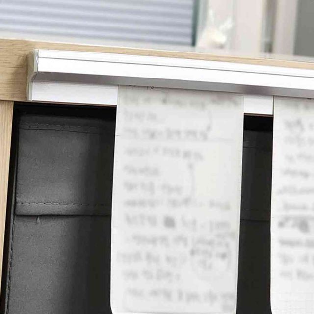 오더랙 영수증 주문서 꽂이 60cm 주문서꽂이 영수증꽂이