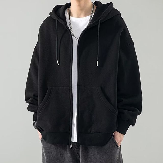 후드티 데일리 베이직 후드 후드집업 집업 간절기 학생 자켓