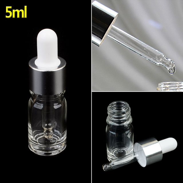 5ml 유리 공병 3개 스포이드병 화장품 소분 공용기