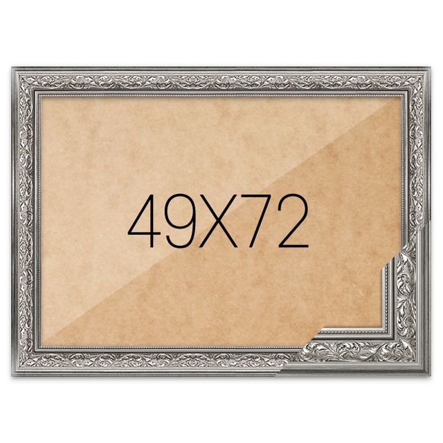 퍼즐액자 49x72 프리미엄 클래식실버